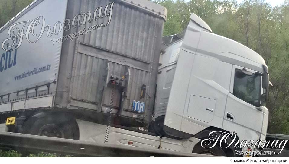 TIR zatvoria magistrala Trakia