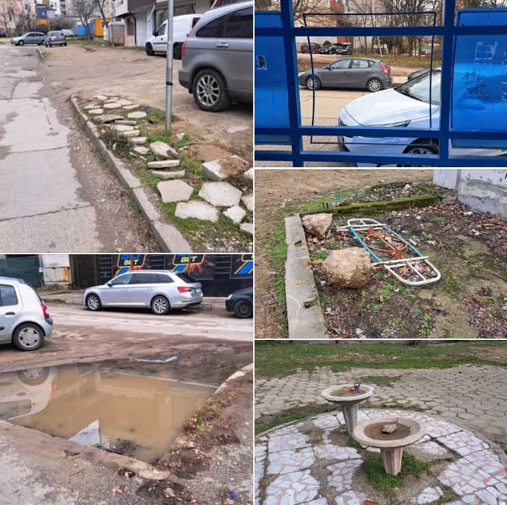 Квартал Еленово тъне в разруха