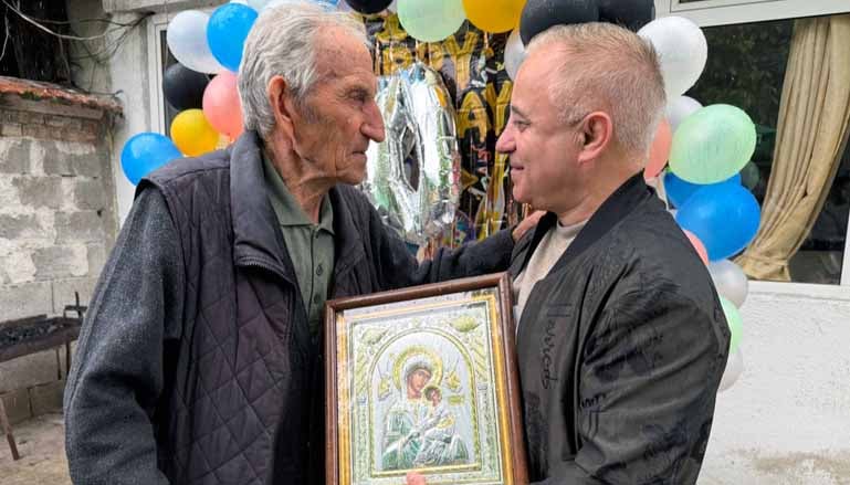 Кирил Стоянов от Дамяница отпразнува своя 100-годишен юбилей
